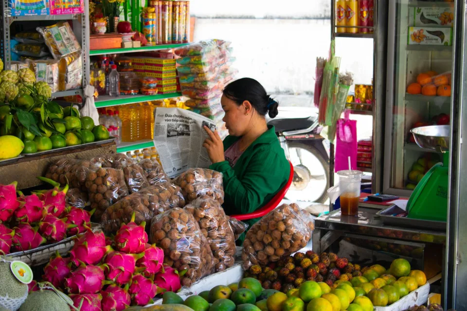 Khu bán hàng tại Nguyễn Văn Lý